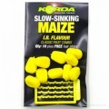 Имитационная приманка Korda Slow Sinking Maize IB Yellow KPB33